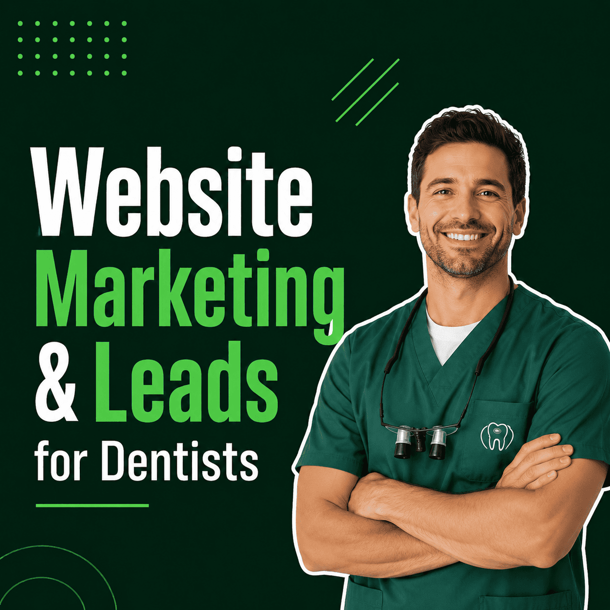 Dental SEO marketing firm reporting dashboard showing keyword movement, calls and new patient enquiries for a dental practice